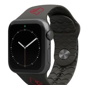 Groove Life Black Louisville Cardinals 42-44mm Apple Watch Band